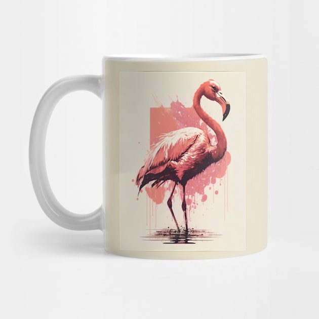 Pink Flamingo by Walter WhatsHisFace